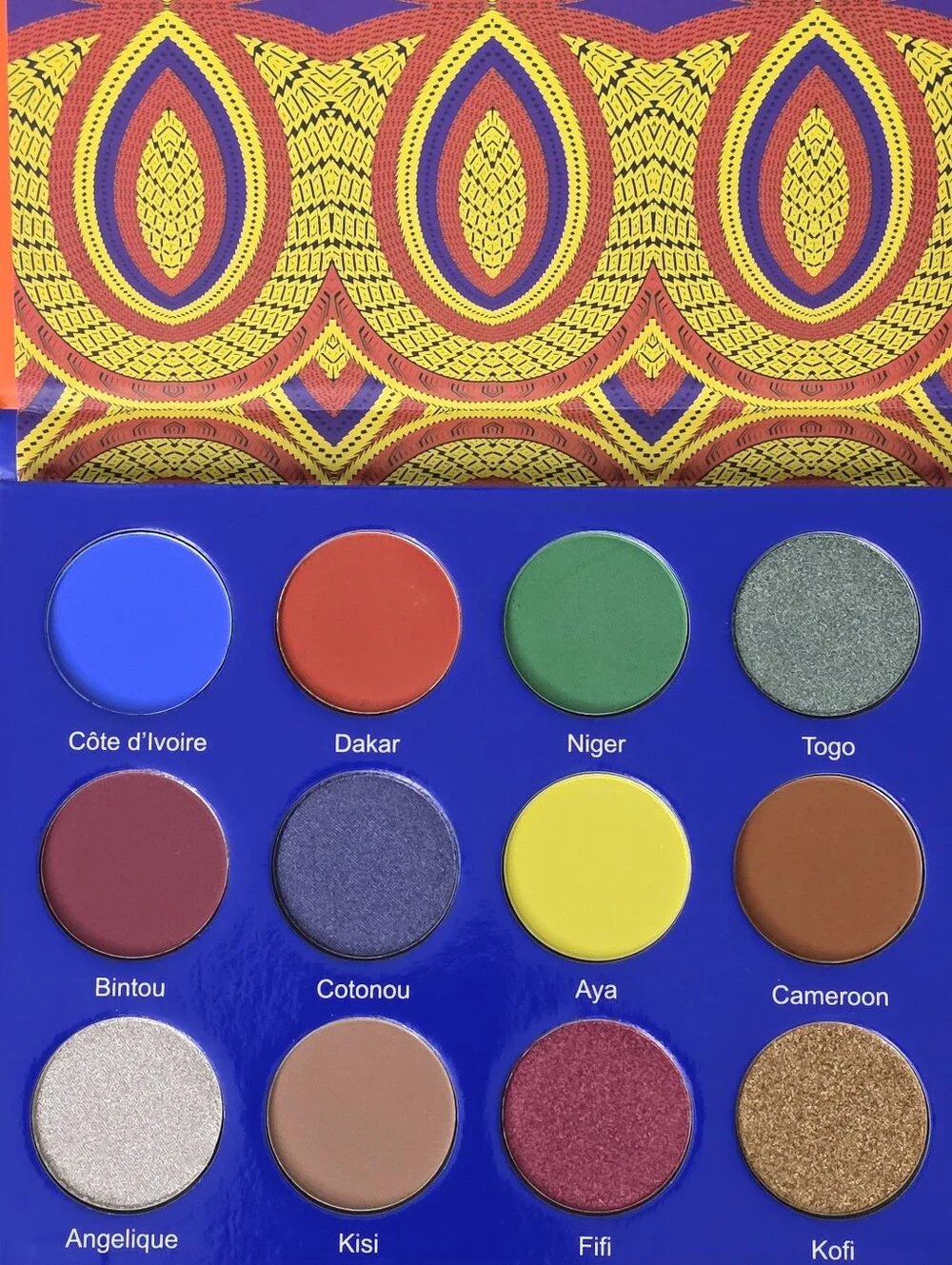 JUVIA'S PLACE AFRIQUE PRESSED POWDER EYESHADOW PALETTE NWOB